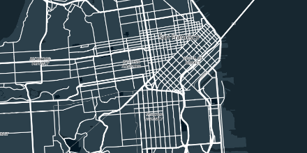 Night map style preset